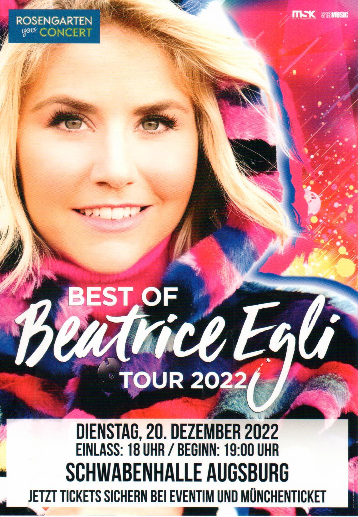 Für Alle Schlager-Fans: Beatrice Egli „Best Of“-Tour 2022 (20.12.2022)