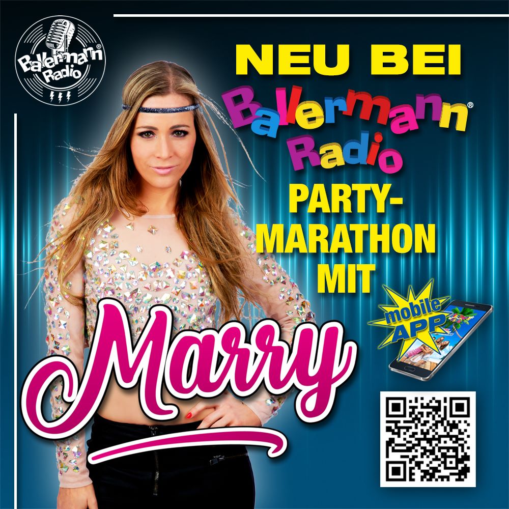 Erste Sendung Am 01.02.23: Partymarathon Mit Marry Auf Ballermann Radio