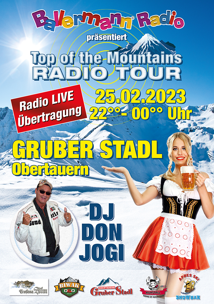 Gruber Stadl: Ballermann Radio Schaltet LIVE In Die Apres Skibar