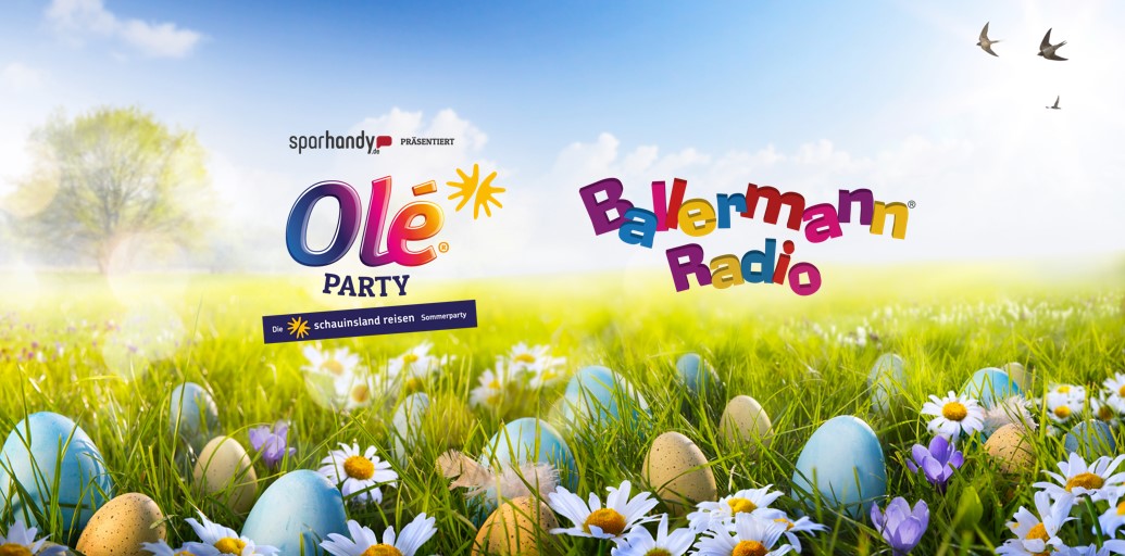 Großartige Oster-Aktion Auf Ballermann Radio – Präsentiert Von Olé Party