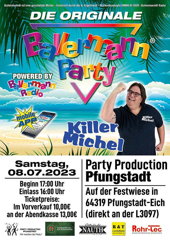 Pfungstadt Feiert Originale Ballermann Party