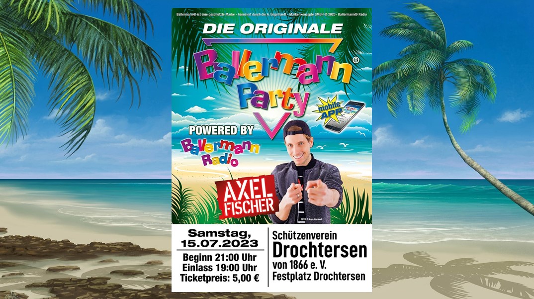 Schützenverein Drochtersen Veranstaltet Originale Ballermann Party